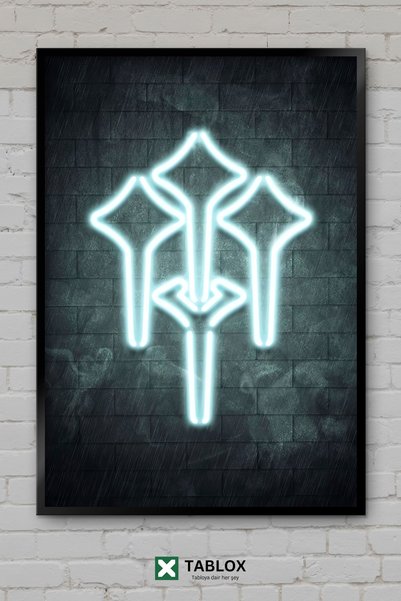 tablomaxtbx Final Fantasy XIV Sage Neon Lik Art Zidni Dekor Uramljeni Dekorat...