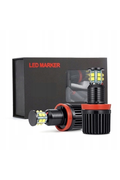 NO BRAND Becuri Inele LED de marcare H8 BMW E60 E61 E70 E71 E90 E91 Z4 X5 X6 ...