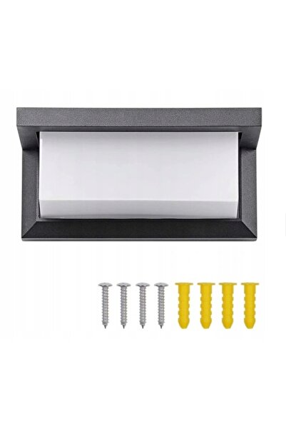 GoLED Aplică de perete de exterior neagră, pentru grădină, E27, din aluminiu