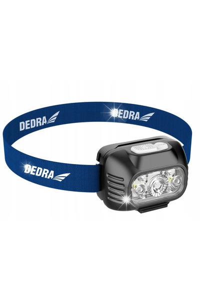 dedra LANTERNĂ REÎNCĂRCABILĂ 1800MAH 650LM CU SENZOR DE MIȘCARE, LANTERNĂ DE CAP