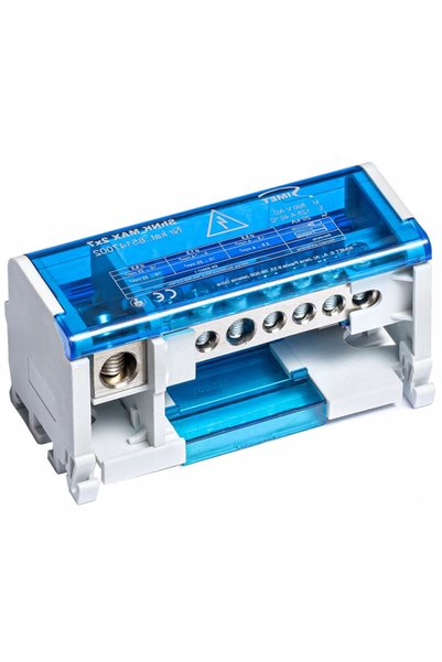 Simet BLOC DE DISTRIBUȚIE BIFAZAT 125A 500V SHNK MAX 2x7 GRI 85147002