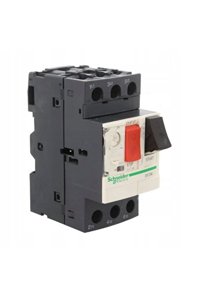 Schneider Electric Întrerupător de motor gv2me cu buton de acționare, 6-10A, ...
