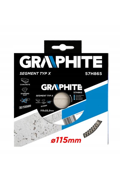 graphite Disc diamantat 115x22mm SEGMENT 57H865