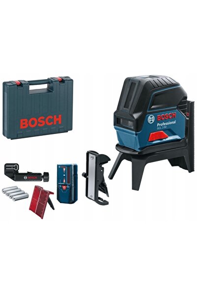 Bosch LASER GCL 2-50 + RECEPTOR LR6 + SUPORT RM1 + CUTIE