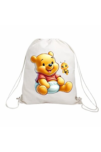 OEM Rucsac pentru copii, Grădiniță, Winnie the Pooh, 43x34 cm, RGR011