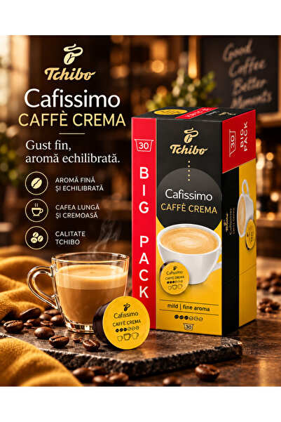Tchibo Cafissimo Caffè Crema Mild Aroma Big Pack – 30 capsule