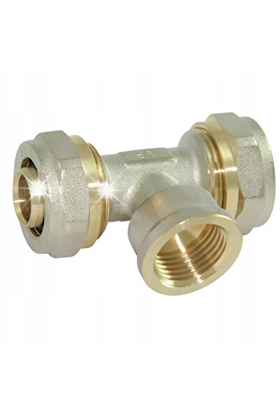 Vesbo PEX PERT Racord triunghiular pivotant Ø 25 x 3/4 " x 25 filet interior ...