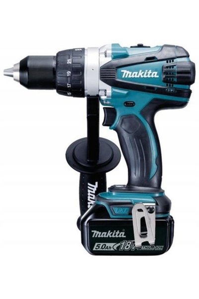 Makita Baterie DDF458RTJ. Mașină de găurit și frezat