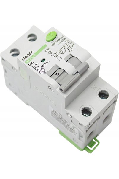NOARK Întrerupător diferențial 2P B 20A 30mA AC 107623