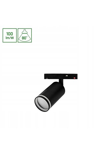 Spectrum SYSTEM SHIFT BASIC SPOT S RING Proiector direcțional 7W 4000K alb ne...