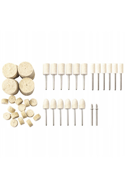 NO BRAND BĂRĂȚI DE LĂCUIT MINI DE 3MM PENTRU MINI POLIZOR TIP DREMEL, SET DE ...