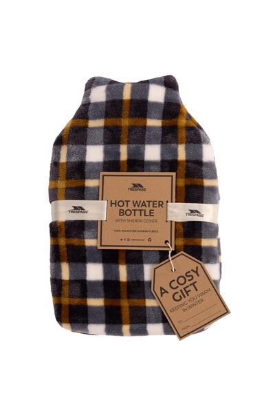 Generic Brand Termofor de 2L cu husă din fleece Sherpa Hug Me