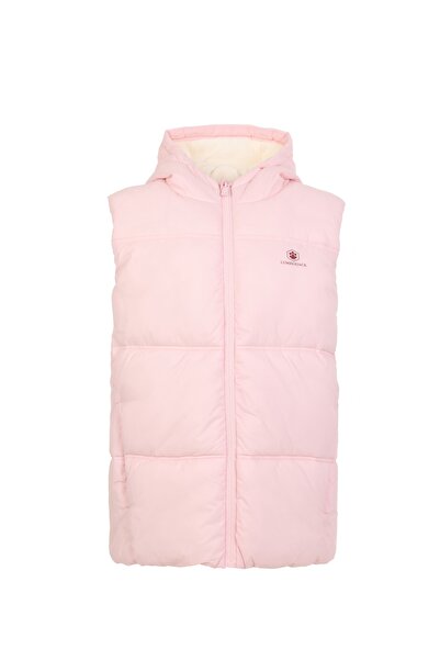 lumberjack Yelek Kız Çocuk Pembe Kids WMAT GVEST Yelek