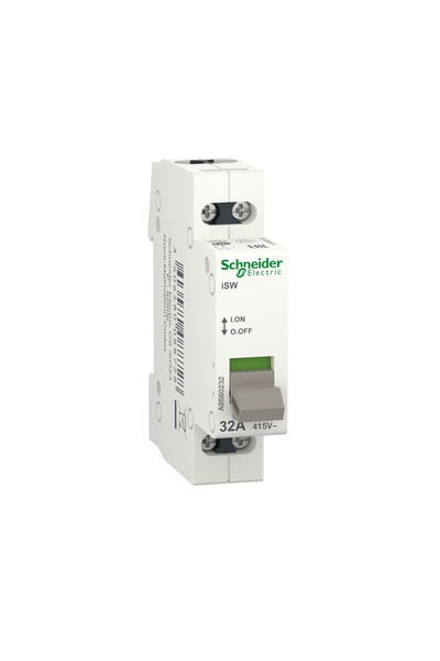 Schneider Electric Acti9 iSW-32-2 32A 2P întrerupător izolator modular A9S602...