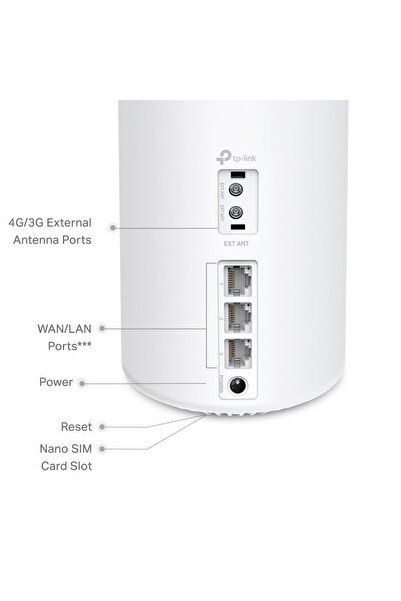 TP-LINK Router 4G LTE Hotspot Mesh X10 Deco X10-4G AX1500 Wi-Fi 6