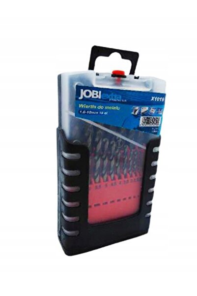 JOBIextra Set de burghie din cobalt pentru metal, burghiu pentru inox