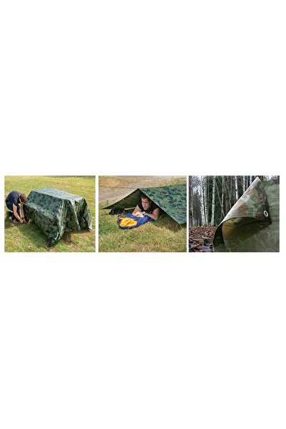 GEKO Prelată de camuflaj "moro" 5,49x6m 100gsm