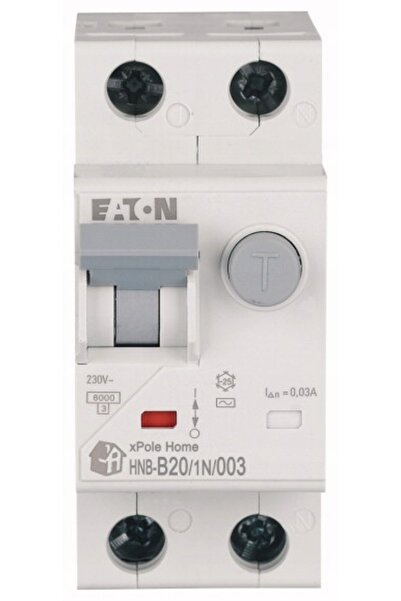 Eaton HNB-B20/1N/003 întrerupător diferențial de curent tip AC cu x poli