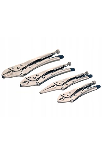 TC Technic Clești Morse 4 bucăți 125/150/180/250mm cu reglare a presiunii