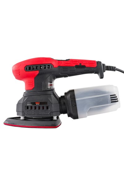Red Technic 125mm 1300W 3 ÎN 1 Aparat de șlefuit orbital oscilant cu 3 tampoa...