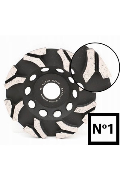 Abraboro Disc diamantat tip cupă 125 x 22 N1
