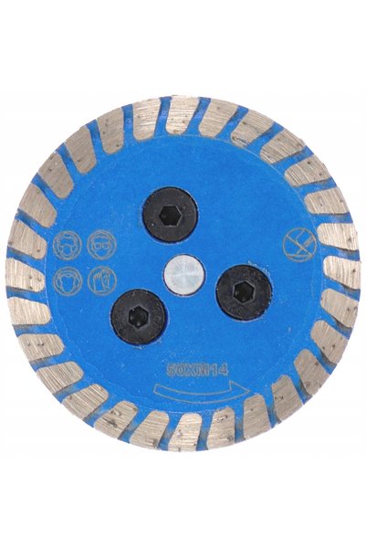 GEKO Disc diamantat de tăiere pentru plăci ceramice glazurate 50MM M14 G78343