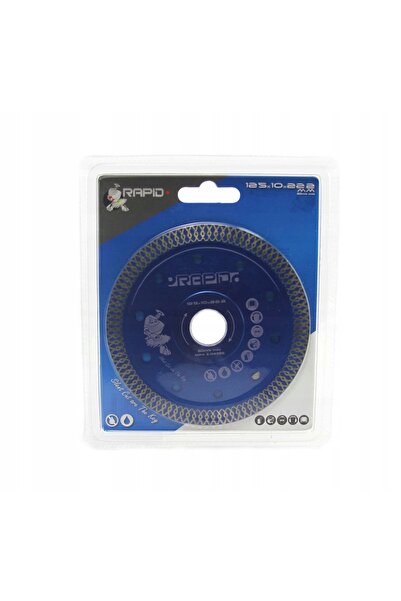 Rapid Disc diamantat 125 mm pentru tăiere piatră, glazură, ceramică