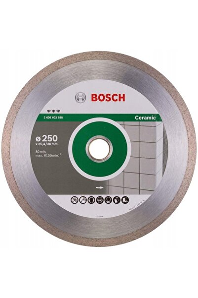 Bosch Disc diamantat 250mm pentru ceramică, gresie, marmură, pentru mașină de...