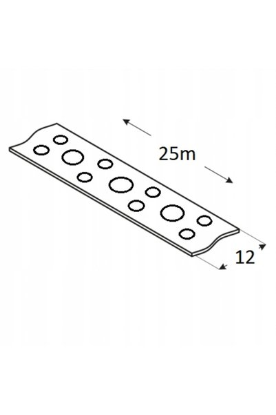 Domax DMX TM13 BANDĂ 12X0.7 X 25MB