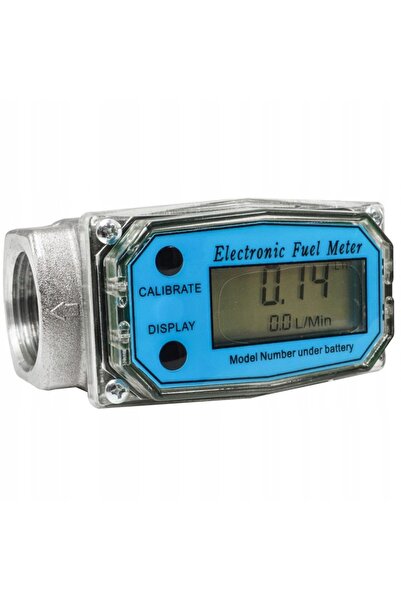 VERKE Contor electronic LCD pentru ulei brut, mini-contor de combustibil