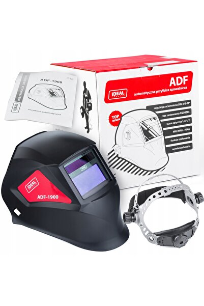 İdealvendor ADF-1900 Cască automată neagră ideală MIG/MMA