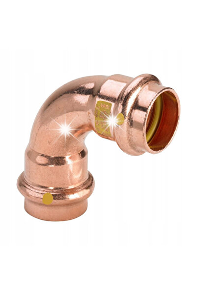 DIAMOND ARC 28 MM x 90 DEGREURI CONECTOR COT VIEGA PROFIPRESS CUPRU CU PENTRU...