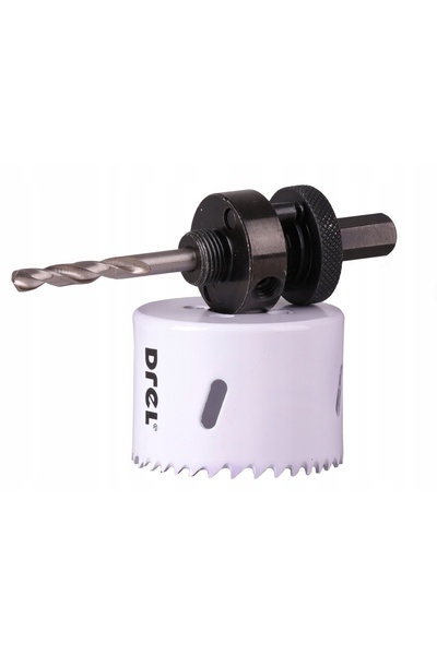 drel Ferăstrău carotieră 48mm cu adaptor, pentru lemn și gips-carton