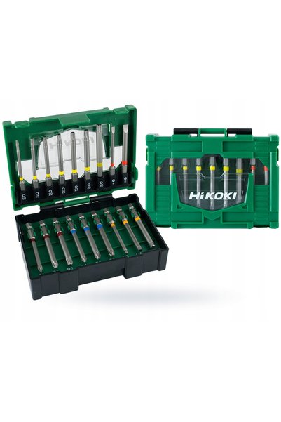 HiKOKI - Hitachi Set de burghie mixte Hikoki 75mm în cutie box ii 18 bucăți 4...