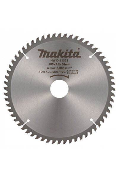 Makita Lamă de ferăstrău pentru tăierea aluminiului, MDF, PVC 185x30 60Z D-81321