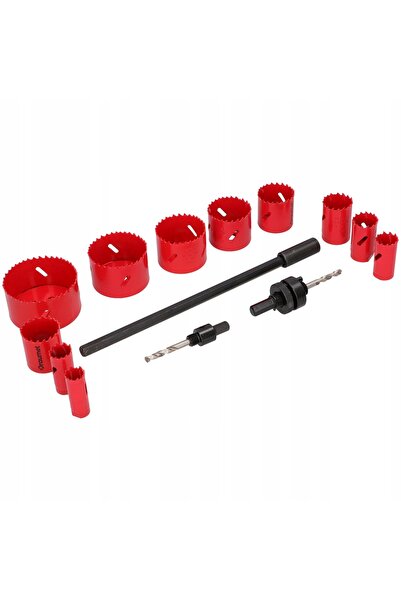 Draumet Set burghie bimetalice complet, 14 piese