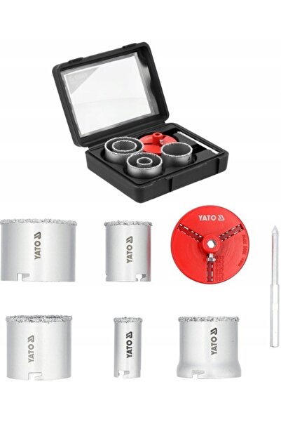 yato SET DE FREZE CIRCULARE DIN TUNGSTEN 33-83MM 7 BUCĂȚI YT-43920