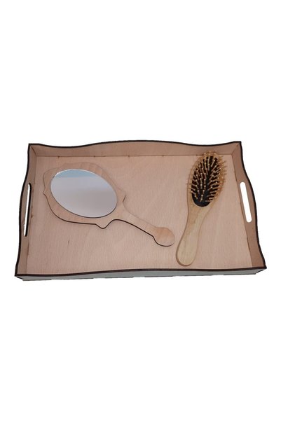 OEM Set de gătit Blank Bride's, Lemn, Model PR05, 35.2x21.2 cm