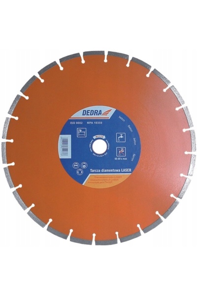 dedra Disc diamantat pentru glazurare, gresie 350x25,4 subțire