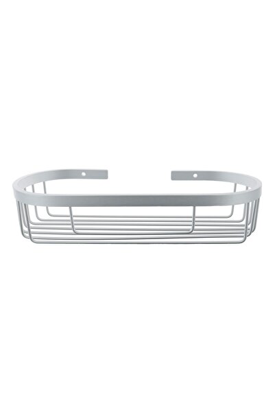 OEM Tatay Ice aluminum bathroom shelf, matt chrome, 29 x 12 x 6.5 cm