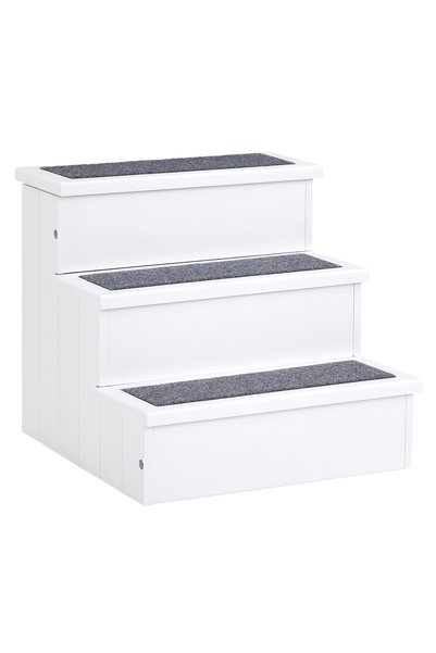 Generic Brand Scăriță pentru câini cu 3 trepte (înălțime 38 cm) – Scăriță pen...