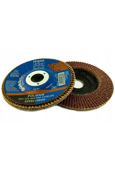 PFERD Disc abraziv lamelar 125mm A40 10 bucăți