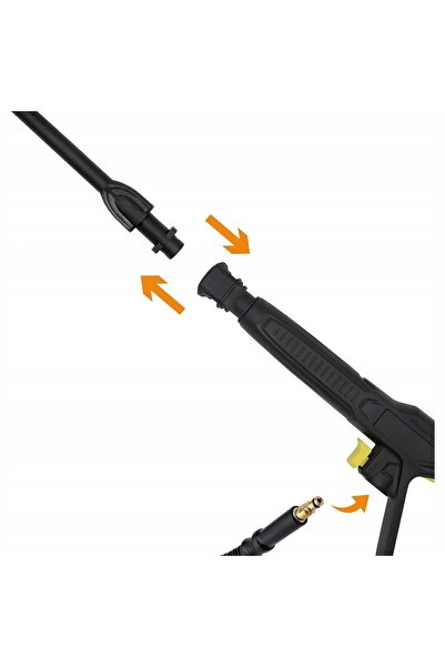 Rosfix Set pistol duză Vario MyJka Karcher K2 K3 K4 K5 Click Connect