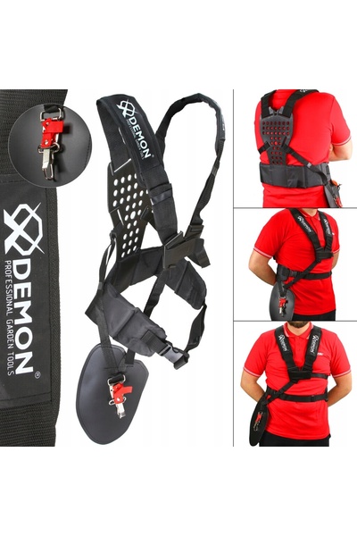 NO BRAND Bretele de umăr confortabile, reglabile, Demon Cozy Spalinowy Profi ...
