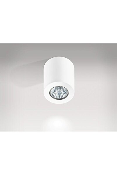 AZzardo Spot din aluminiu montat la suprafață, tub alb 1xGU10 BORIS WHITE AZ1054
