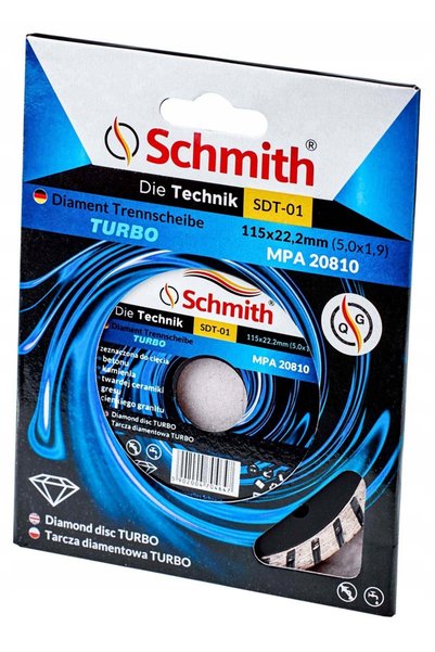 SCHMITH DISC TURBO DIAMANTAT 230X22,2 MM