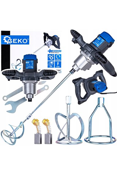 GEKO Mixer electric pentru vopsea, 1200W, 2 viteze, Agitator de vopsea G80210