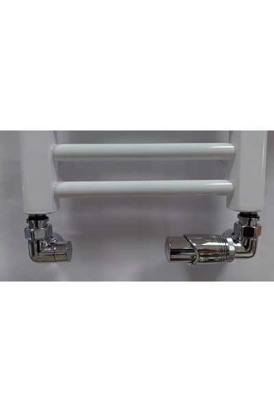 GOSHE Robinet termostatic axial dreapta pentru încălzitor 1/2 inch PEX FI 16m...