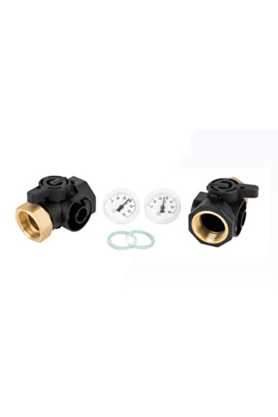 Afriso 2 x robinet cu sertar de 1 inch cu termometre pentru PROCALIDA EF1 / E...