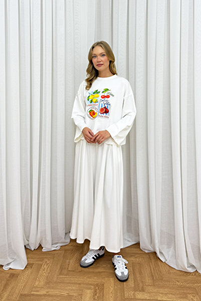 Melike Tatar Dolce Vita Uzun Kollu Tişört 89-2704-2